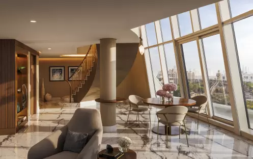 Presidential Suite, Living Room Terrace